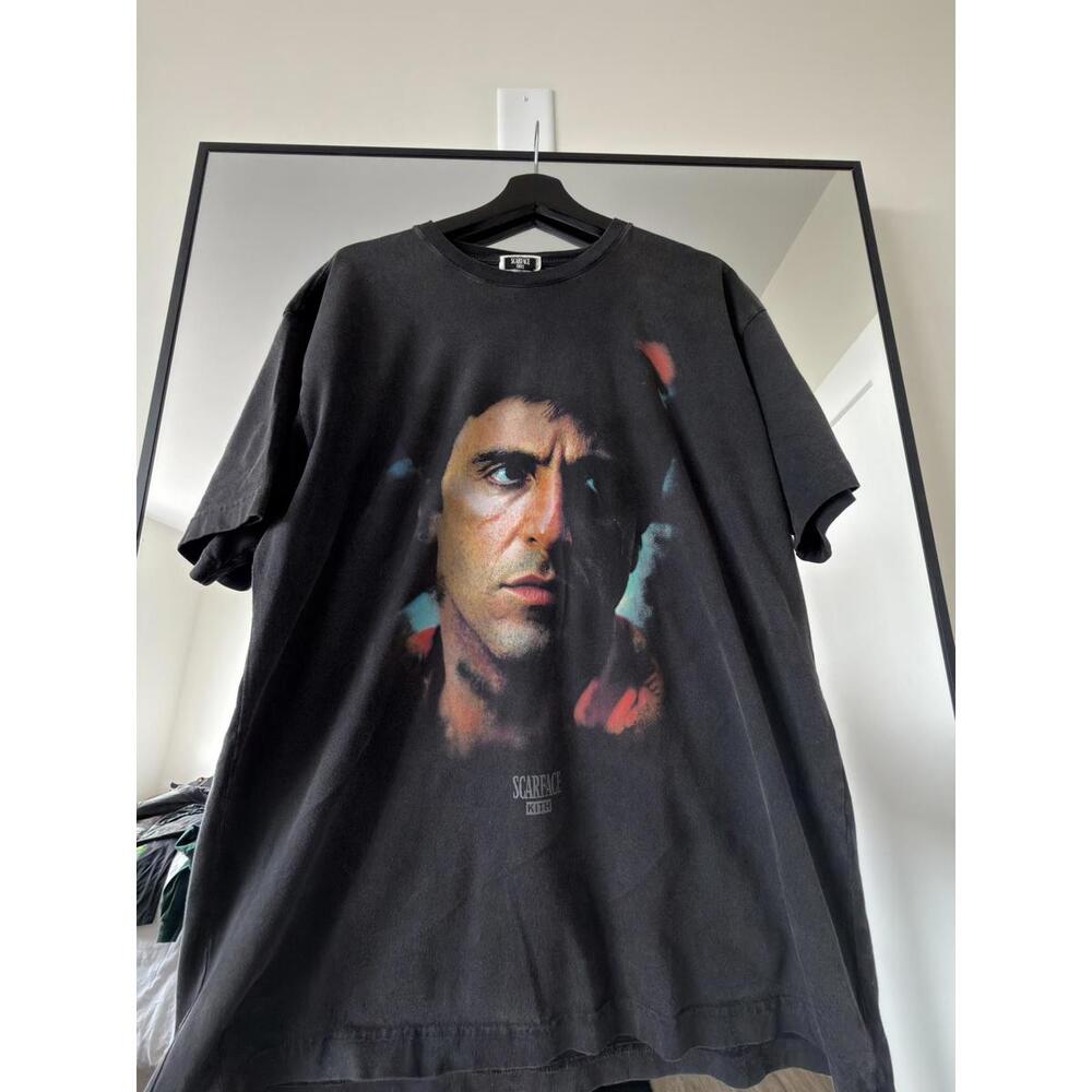 Kith for Scarface Film Poster Vintage Tee Black